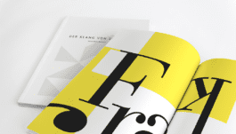 Der Klang von Schrift - Magazingestaltung brandt zwei design Schwabach